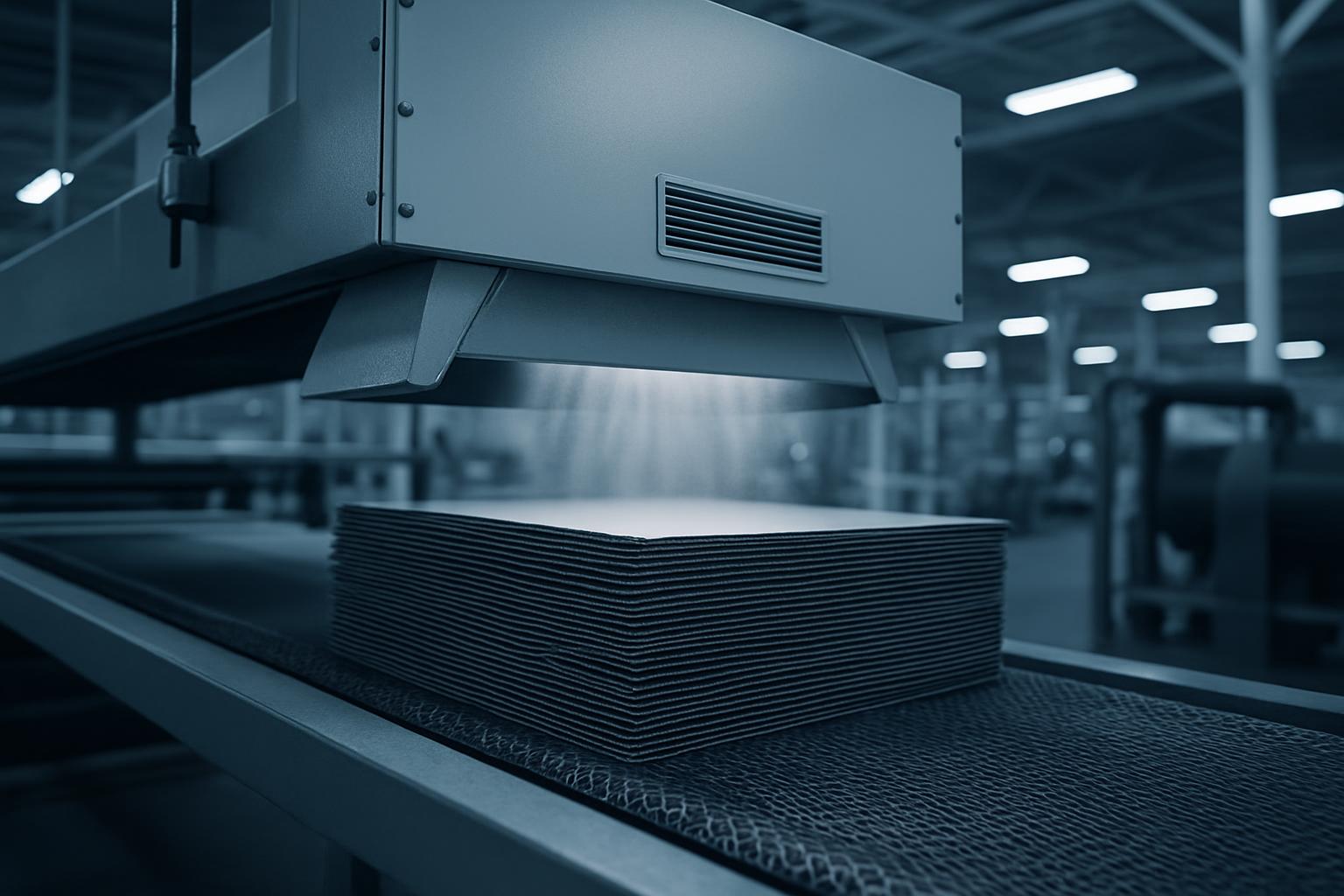 Corrugated sample cell