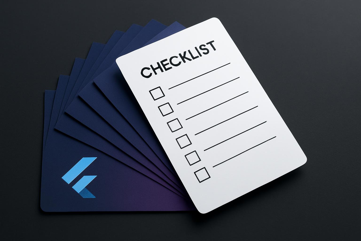 Web flutter card